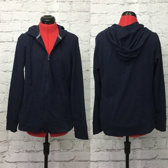 NWT DryTek Hoodie in Navy - Picture 2 of 8